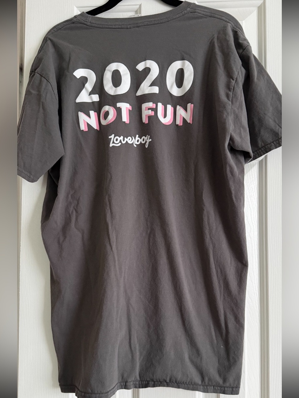 Loverboy Drinks Shortsleeve‎ “Summer should be fun” Graphic Tshirt size XL BRAVO